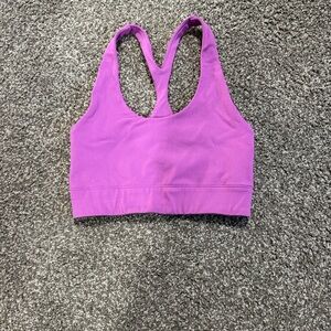 Fabletics Purple Racerback Sports Bra